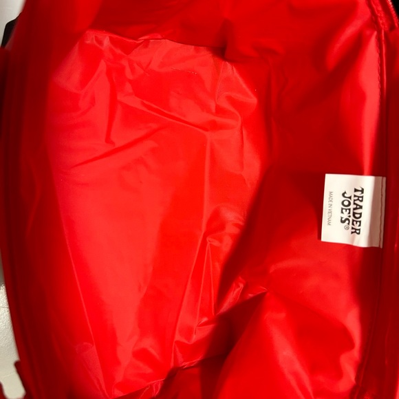 New with tag Trader Joe's Black and Red Tote and Cooler Bag Set - Picture 11 of 11